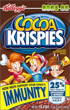 Cocoa Krispies to the rescue!